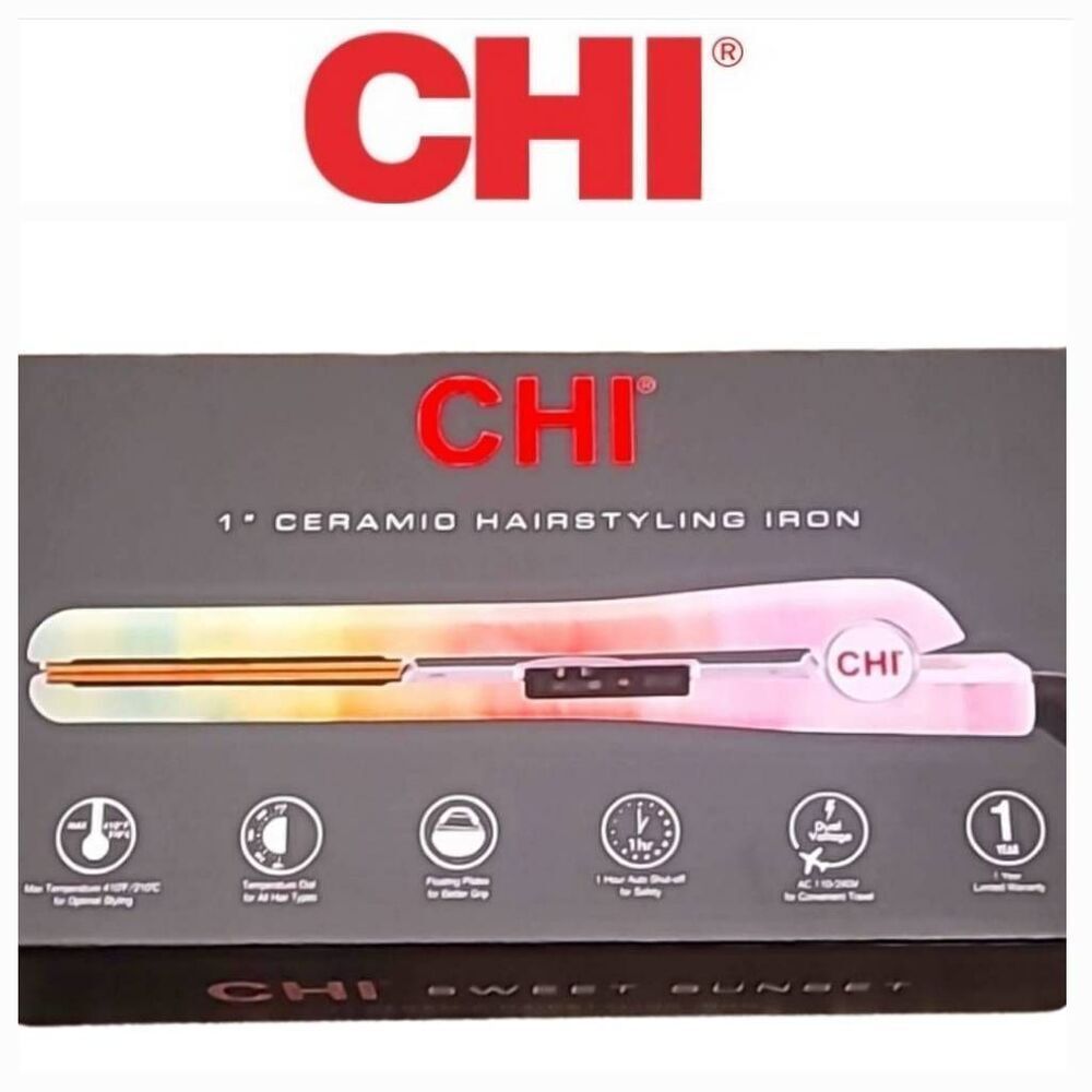 CHI 1" Ceramic Hairstyling Iron- Sweet Sunset